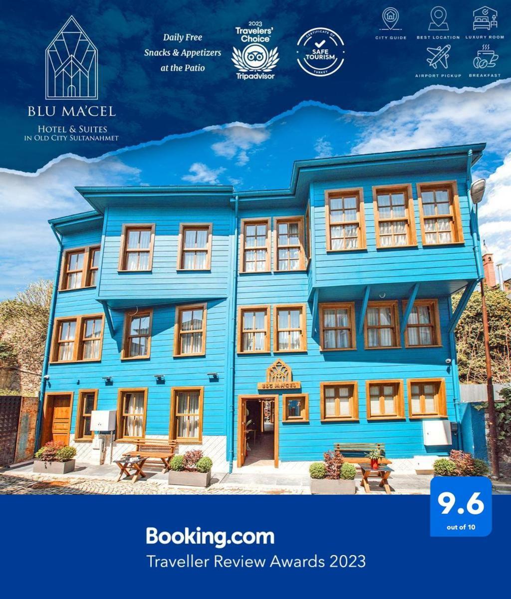 Blu Macel Hotel & Suites -Old City Sultanahmet Isztambul Kültér fotó